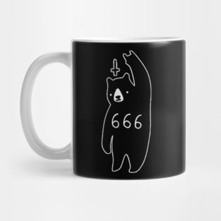 ColeTrain Merch Rock on 666 Bear Mug